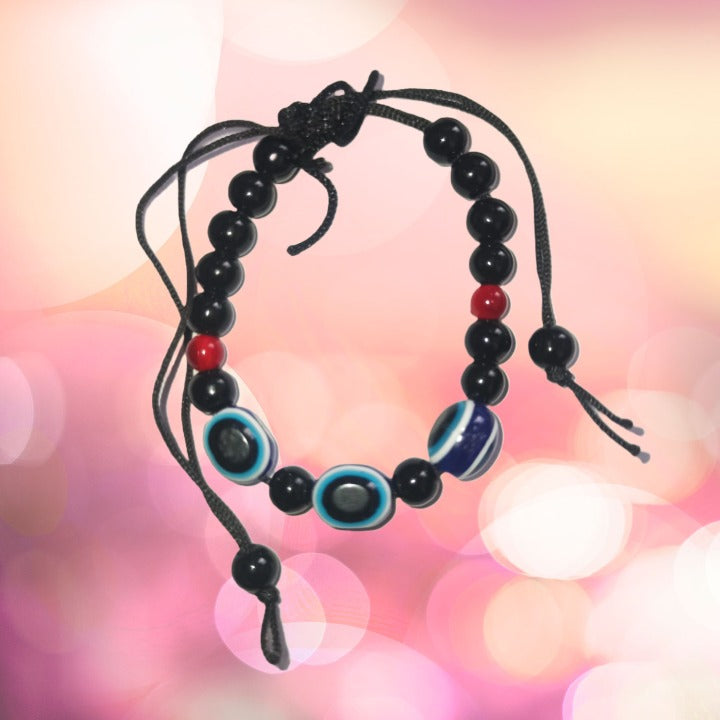 Daktuoso Evil Eye Men's Bracelet Energized Nazar Suraksha Kavach Men's  Bracelet Blue & White Beads Wrist Men's Bracelets & Beaded Jewelry/Accessories  for Men/Women/Unisex : Amazon.in: Jewellery